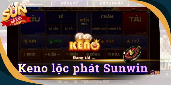 Keno lộc phát Sunwin - Săn ngay tiền tỷ với 1 cú nhấp chuột