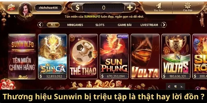 Sunwin bị triệu tập là thật hay lời đồn?